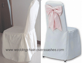 basic poly chair covers, visa chair covers