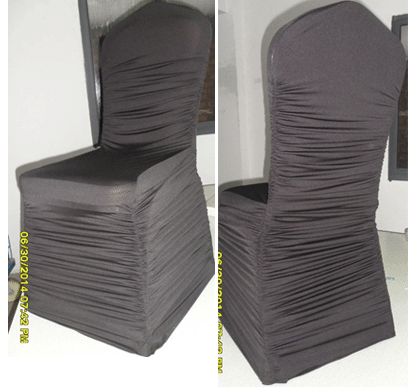 ruffled spandex chair covers