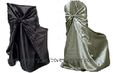 universal chair covers in satin