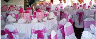 wedding chair covers and sashes